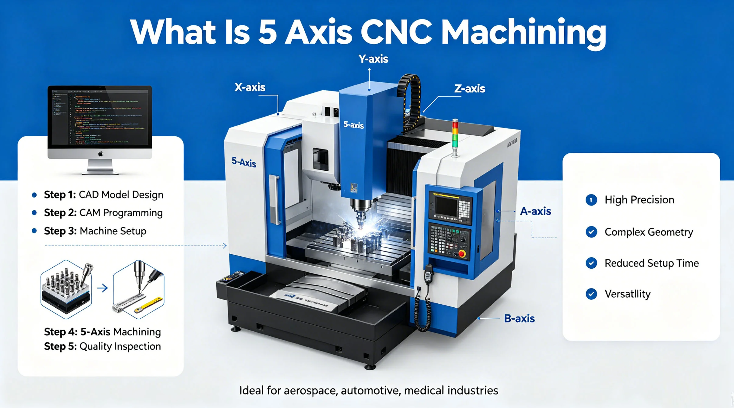 5 Axis CNC Machining