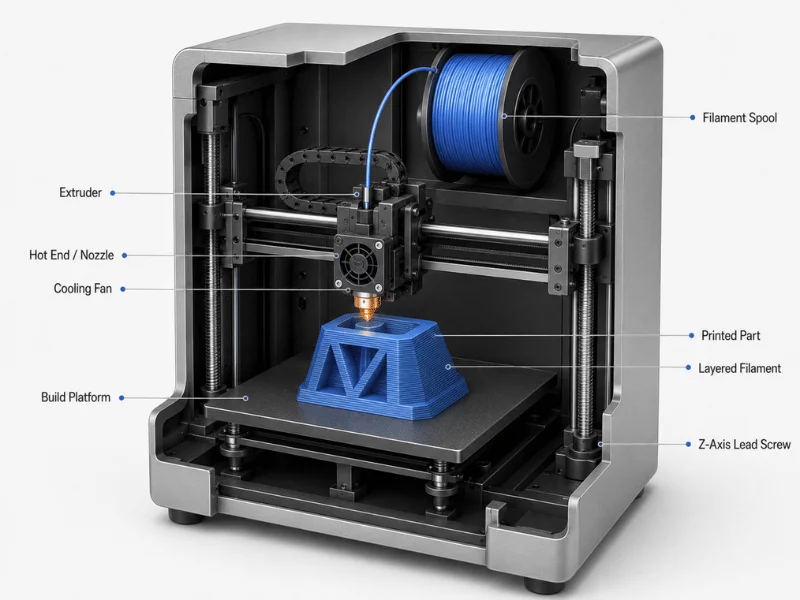 MJF Multi Jet Fusion Nylon Printing