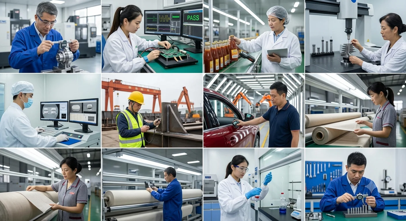 Our manufacturing facility with modern CNC machines and skilled technicians