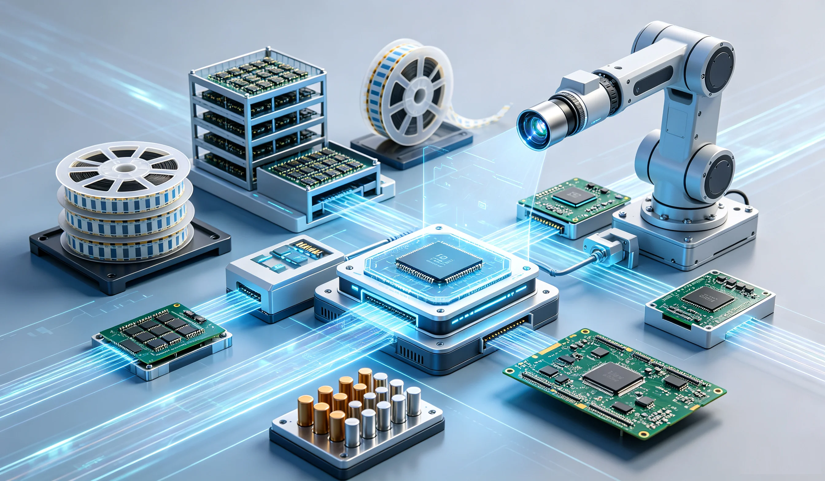 Electronic Component Classified Warehouse
